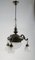 Lampada a sospensione Liberty vintage a quattro luci, Immagine 5