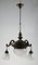 Lampada a sospensione Liberty vintage a quattro luci, Immagine 8