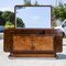 Art Deco Italian Sideboard with Original Mirror, 1930s 1