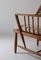 Scandinavian Modern Windsor Chair in Patinated Ash and White Bouclé by Hans J. Wegner, 1940s 14