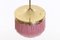 Pink Model T601 Ceiling Lamp by Hans-Agne Jakobsson, 1960s 5