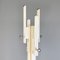 Mid-Century Italian White Wood Metal Coat Stand attributed to Carlo De Carli for Fiam, 1960s 4