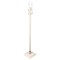 Midc-Century Italian White Wood Metal Coat Stand attributed to Carlo De Carli for Fiam, 1960s, Image 1