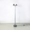 Modern Italian Metal and Marble Stadium Floor Lamp by Wettstein for Pallucco, 1990s 2