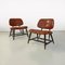 Mid-Century Teve Armchairs attributed to Alf Svensson for Ljungs Industrier Ab, 1953, Sweden, Set of 2 2