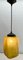 Art Deco Deckenlampe mit Glasschirm, Belgien, 1930er 6