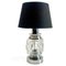 Lampe de Bureau Ice Cube Vintage en Chrome et Verre Cristal de Peill & Putzler, 1953 1