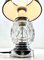 Vintage Ice Cube Tischlampe aus Chrom & Kristallglas von Peill & Putzler, 1953 10