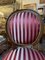Louis XVI Style Chairs with Oval Back, Set of 2 3