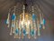 Italian Chandelier, South Beach, Murano, 1980s 8