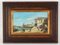Continental School Artist, Paesaggio antico di Venezia, XIX secolo, Dipinti ad olio su tavola, Con cornice, set di 2, Immagine 10