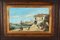 Artiste de l'École Continentale, Paysage de Venise Antique, 19ème Siècle, Peintures à l'Huile sur Panneau, Encadrée, Set de 2 15