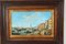 Continental School Artist, Antique Venice Landscape, 19th Century, Oil Paintings on Board, Framed, Set of 2 4