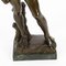 Monumentale Grand Tour Bronze von Michelangelo David, 19. Jh. 4