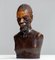 African Carved Male Bust in Rosewood, 1970s 9