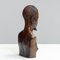 African Carved Male Bust in Rosewood, 1970s 5