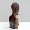 African Carved Male Bust in Rosewood, 1970s, Image 5