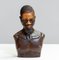 African Carved Male Bust in Rosewood, 1970s 3