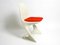 Original Casala Chair with Original Red Fabric Upholstery, 1970s, Image 16