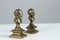 Antique Miniature Bronze Busts of Children Laughing and Crying, 1880s, Set of 2 3