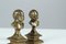 Antique Miniature Bronze Busts of Children Laughing and Crying, 1880s, Set of 2, Image 4