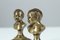 Antique Miniature Bronze Busts of Children Laughing and Crying, 1880s, Set of 2 7
