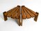 Mid-Century Coffee Tables in Triangular Shape by Oak Boards, Dittman & Co, Awa Radbound, 1950s, Set of 2 3