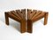Mid-Century Coffee Tables in Triangular Shape by Oak Boards, Dittman & Co, Awa Radbound, 1950s, Set of 2 2