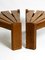 Dreieckige Mid-Century Couchtische von Oak Boards, Dittman & Co, Awa Radbound, 1950er, 2er Set 12