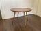 Mid-Century Danish Walnut Side Coffee Table, 1950s 6