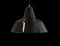 Workshop Ceiling Lamp in Black Enamelled Metal by Louis Poulsen, 1960s 2