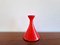 Carnaby Vases in Red and White Glass by Per Lütken for Holmegaard, Denmark, 1960s, Set of 2 10