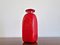 Carnaby Vases in Red and White Glass by Per Lütken for Holmegaard, Denmark, 1960s, Set of 2, Image 6