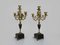 Napoleon III Candelabras with 5 Bronze Branches and Marble, 1890s, Set of 2 3