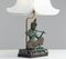 Tischlampe mit Phra Aphai Mani Figur aus Vergoldeter Bronze, 1970er 8