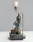 Tischlampe mit Phra Aphai Mani Figur aus Vergoldeter Bronze, 1970er 5