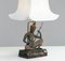 Table Lamp with Phra Aphai Mani Figurine in Gilt Bronze, 1970s, Image 7