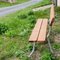 Banc de Jardin 19ème Siècle en Fonte, France 11