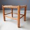 Stool in Wood and Rush, 1960s-1970s 4