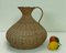 Mid-Century French Woven Rattan Vase, 1950s, Image 6