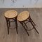 Bentwood & Rattan Barstools, 1970s, Set of 2 3