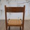 French Wood and Rope Dining Chairs, 1970s, Set of 4 13