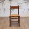 French Wood and Rope Dining Chairs, 1970s, Set of 4 6