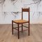 French Wood and Rope Dining Chairs, 1970s, Set of 4, Image 7