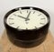 Large Industrial Bakelite Double Sided Factory Clock from Pragotron, 1950s 16