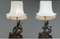 Vintage Asian Table Lamps with Bronze / Gild Statues of Phra Aphai Mani, 1970s, Set of 2 4