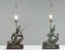 Vintage Asian Table Lamps with Bronze / Gild Statues of Phra Aphai Mani, 1970s, Set of 2 15