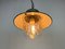 Industrial Green Enamel and Cast Iron Pendant Light, 1960s 14