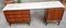 Dressing Table with Rosewood & Brass Handles & White marble top, 1950s 5