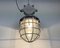 Large Industrial Cast Aluminium Cage Pendant Light, 1970s 16